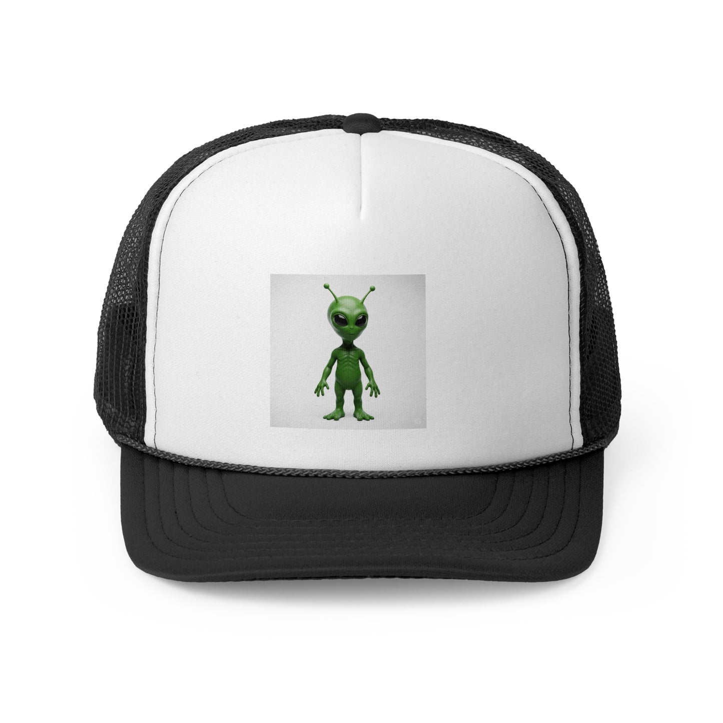 Alien Graphic Trucker Cap | Cool Caps for Men & Women | Perfect for Festivals, Parties, Halloween, Gift Ideas